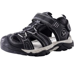 Girls Boys Sandals Kids Closed Toe Outdoor Adjustable Straps Size- 11 Little Kid